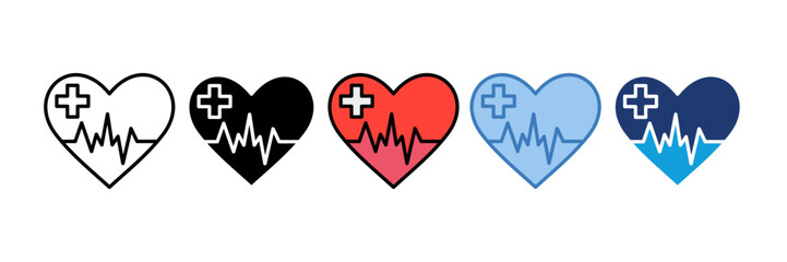 Heart Icon Element For Design