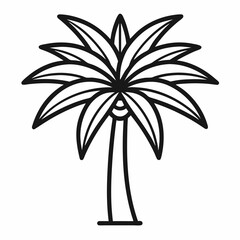 palm tree silhouette