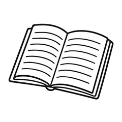 Cute School Supplies Clipart Set | Kawaii Style Line Art for Teachers