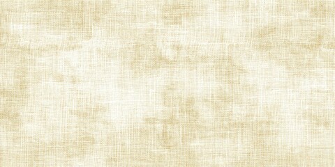 Fototapeta premium Flat texture of faded parchment-colored muslin fabric, clean fiber detailing in vector style