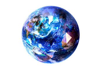 宝石風の地球