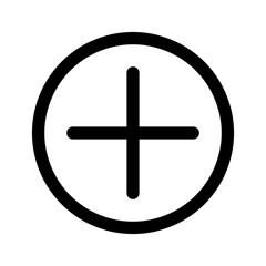 plus line icon