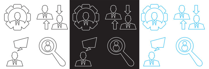 Employer branding icons .  Vector pictograms of body organs icon. Vector for websites, mobile interfaces, presentations, banner, visual branding etc. Vector illustration. EPS 10