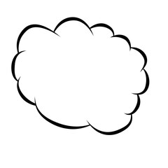 cloudy icon illustration