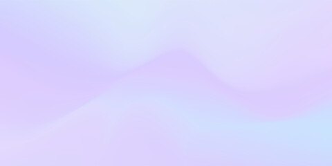 Holographic pastel pink lavender mint baby blue gradient background for web header, banner design. Cute hologram backdrop, soft smooth texture paper