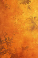 Abstract Orange and Golden Patina Textured Background
