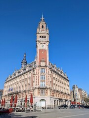 Fototapeta premium bell tower in Lille