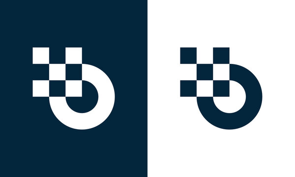 Letter O buzzle monogram logo design