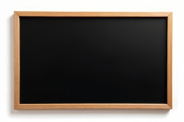 Empty Wooden Framed Blackboard for Display or Writing