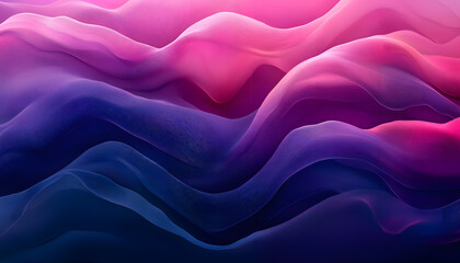Fototapeta premium horizontal artistic colorful abstract wave background with royal blue moderate pink and very dark magenta colors can be used as texture background or wallpaper
