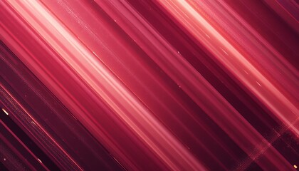 Fototapeta premium Abstract red and pink diagonal light streaks creating dynamic vibrant pattern