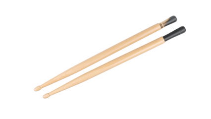 The drumstick is isolated on transparent or white background, png