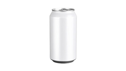 Aluminum slim cans isolated on transparent background