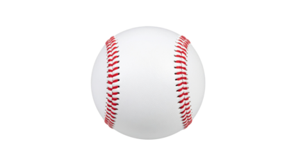 Ball for baseball isolated on transparent background