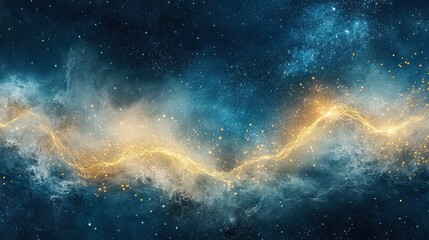 Obraz premium A stunning cosmic scene with vibrant colors.