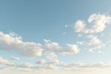 photorealistic ultraminimalistic image of sky featuring clean background and ultrabright atmosphere
