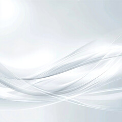 Abstract gray flowing waves, elegant design
