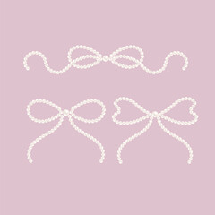 Pearl Ribbon Element