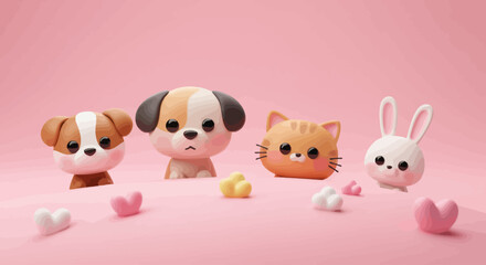 Obraz premium Too Cute to Handle