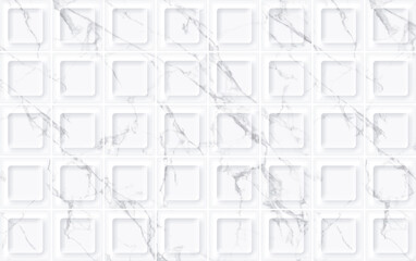 marble texture combine between 3d square, abstract geometric background, 