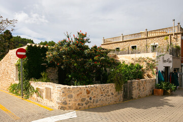 Ibiza, Spain; 1st June 2025: Picturesque town Sant Joan de Labritja in the north of the island of...