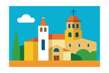 Fototapeta premium the church of the holy sepulchre in jerusalem