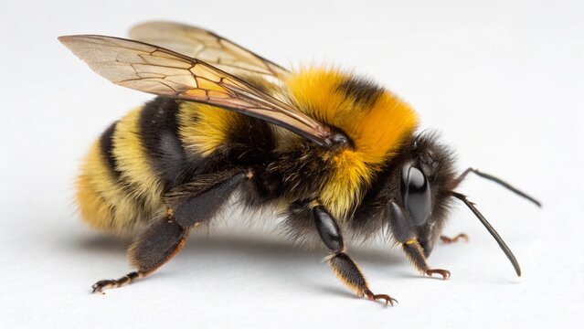 Forest Cuckoo Bumblebee on studio background