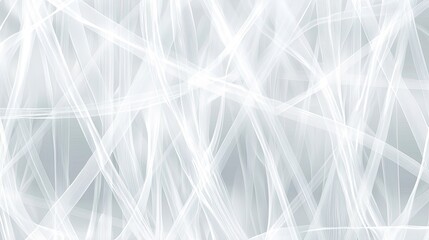 Abstract design of interwoven light gray and white lines