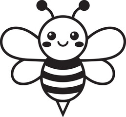 bee icon, honeybee vector, bee silhouette, flying bee outline, bee drawing, bee clipart, honey insect shape, bee emblem, black bee graphic, hive bee design, bee sketch, buzzing bee icon