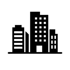 Naklejka premium city buildings vector