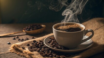 Steaming Serenity: The Essence of Coffee