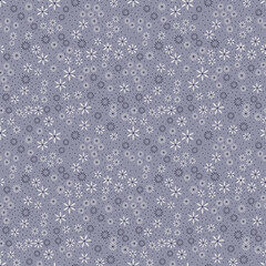 seamless geometrical floral pattern on background