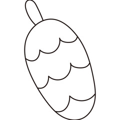 Pine Cone Doodle

