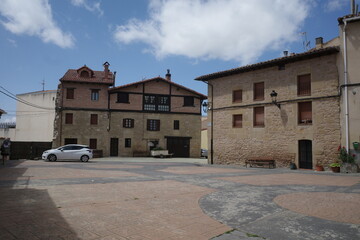 Classic architecture in Yecora, Spain