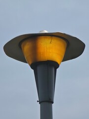 Old fashioned lamp post. street light