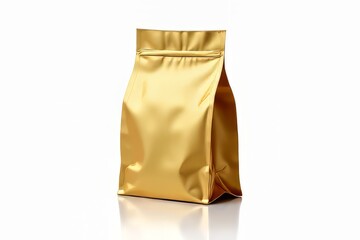 Gold Foil Packaging Ziplock Pouch for Food Products