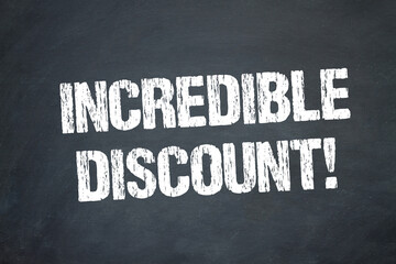 Fototapeta premium Incredible Discount 