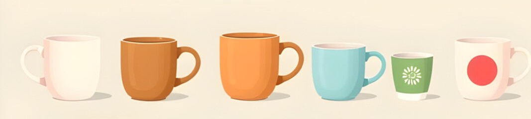 Set of cups, Cup collection, Coffee cup set, Tea cups set, Ceramic cups, Porcelain cups, Matching cup set, Mug and cup set, Stack of cups, Drinking cups set, Tableware cups, Glass cups set, Colorful c