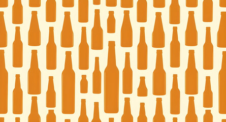 Seamless bottle pattern, Bottle seamless design, Repeating bottle pattern, Vintage bottle pattern, Glass bottle texture, Wine bottle seamless, Beer bottle pattern, Seamless pattern with bottles, Bottl