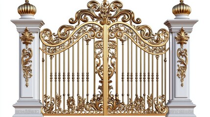 Stunning visual representation of the symbolic gates leading to heaven.