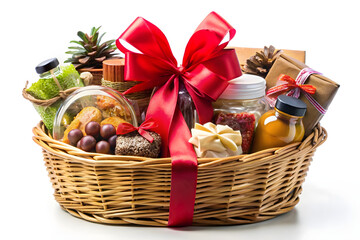 basket with gifts