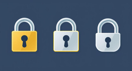 Lock icon, Padlock icon, Closed lock symbol, Secure lock vector, Lock and key icon, Security icon, Privacy lock icon, Digital lock vector, Safe icon, Lock outline icon, Simple lock symbol, Flat lock i