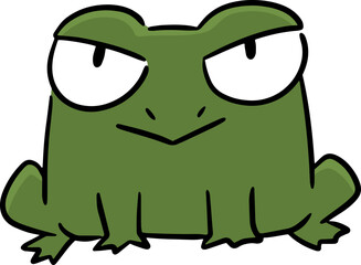 Illustration of frog
