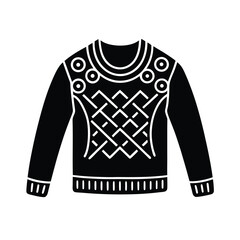 Casual Knit Irish Vector Illustration