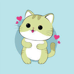 cute little cat with good quality and design