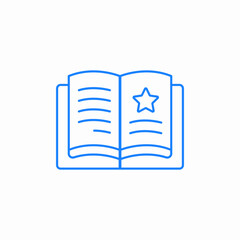 open book arrow increase icon sign vector