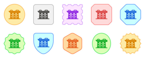 Editable skyscraper, business, vector icon. Landmark, monument, commercial, building, architecture. Part of a big icon set family. Perfect for web and app interfaces, presentations, infographics, etc