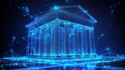 Innovative icon for modern banking solutions and digital transactions.
