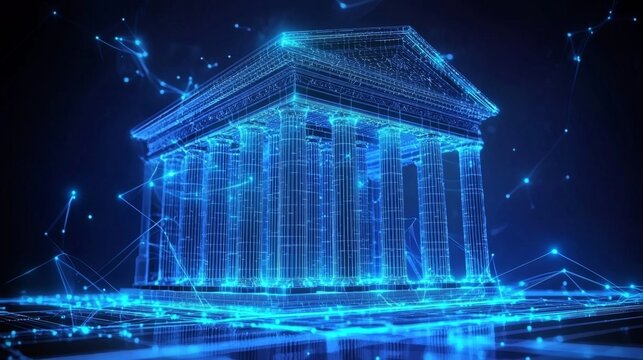 Innovative icon for modern banking solutions and digital transactions.