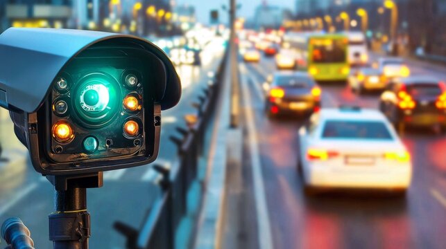 Highlighting the capabilities of automated license plate recognition technology.